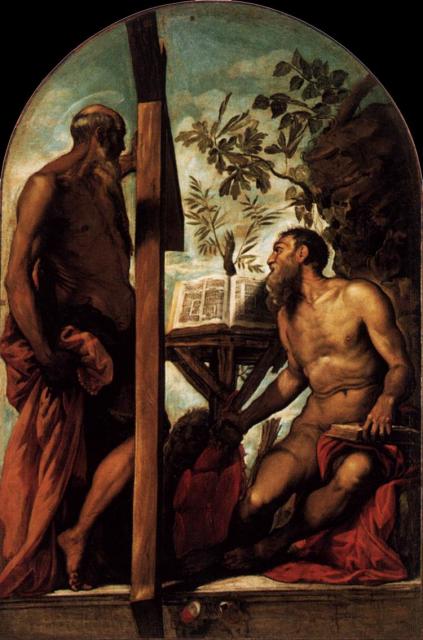 Tintoretto: St Jerome and St Andrew